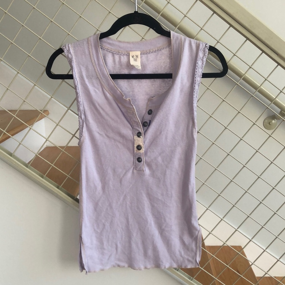 Lavender color Free People tank top